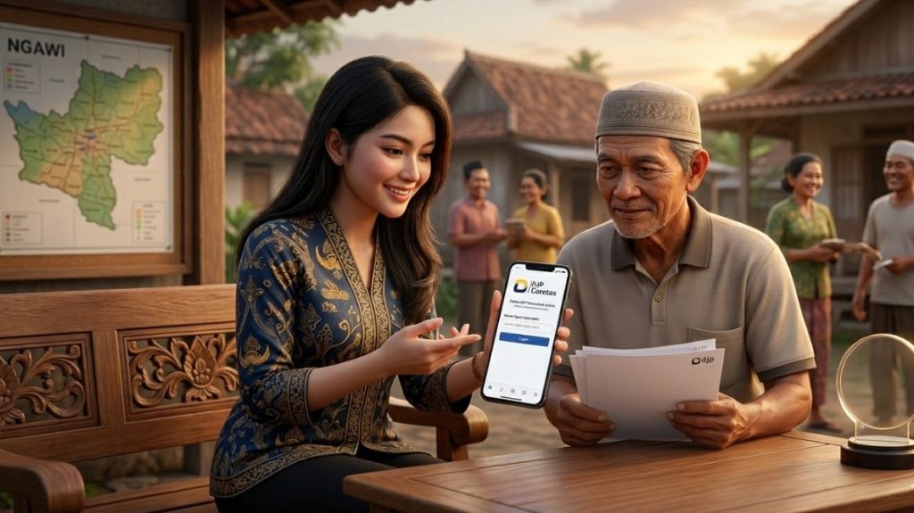 lapor coretax ngawi